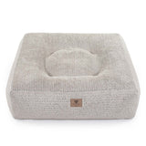 Frau Frauchen orthopädisches Hundebett Nubes® Dots für Hunde und Haustiere
