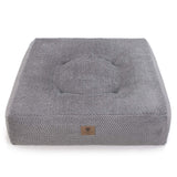Frau Frauchen orthopädisches Hundebett Nubes® Dots Grey für Hunde und Haustiere