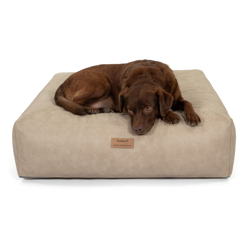 Hundebett Nubes® Kunstleder Cottage