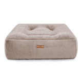 Frau Frauchen orthopädisches Hundebett Nubes® Premium Havanna für Hunde und Haustiere