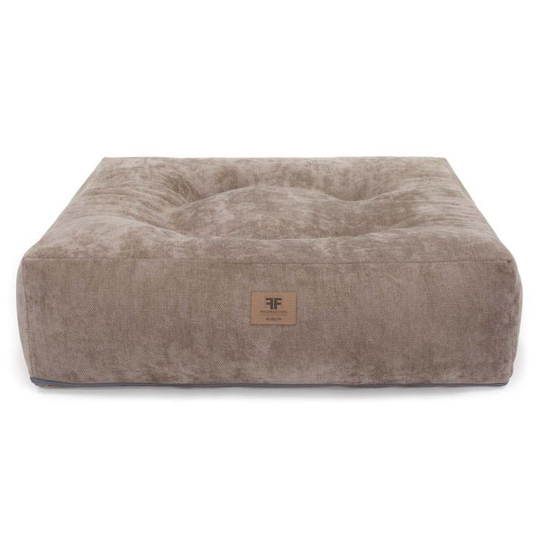 Frau Frauchen orthopädisches Hundebett Nubes® Truffle für Hunde und Haustiere