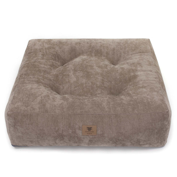 Frau Frauchen orthopädisches Hundebett Nubes® Truffle für Hunde und Haustiere