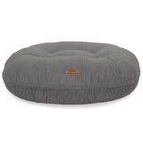 Hundebett Wolke® Cord Grigio 80 cm / 1 / ohne Schutz OM