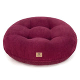 Frau Frauchen orthopädisches Hundebett Wolke® Cord Merlot für Hunde und Haustiere