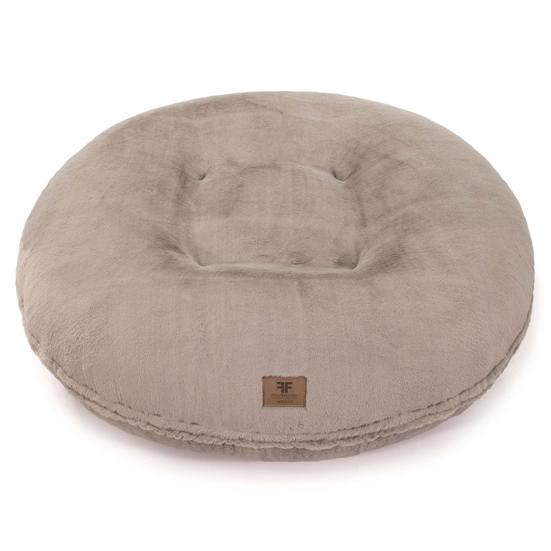 Frau Frauchen orthopädisches Hundebett Wolke® Premium Havanna für Hunde und Haustiere