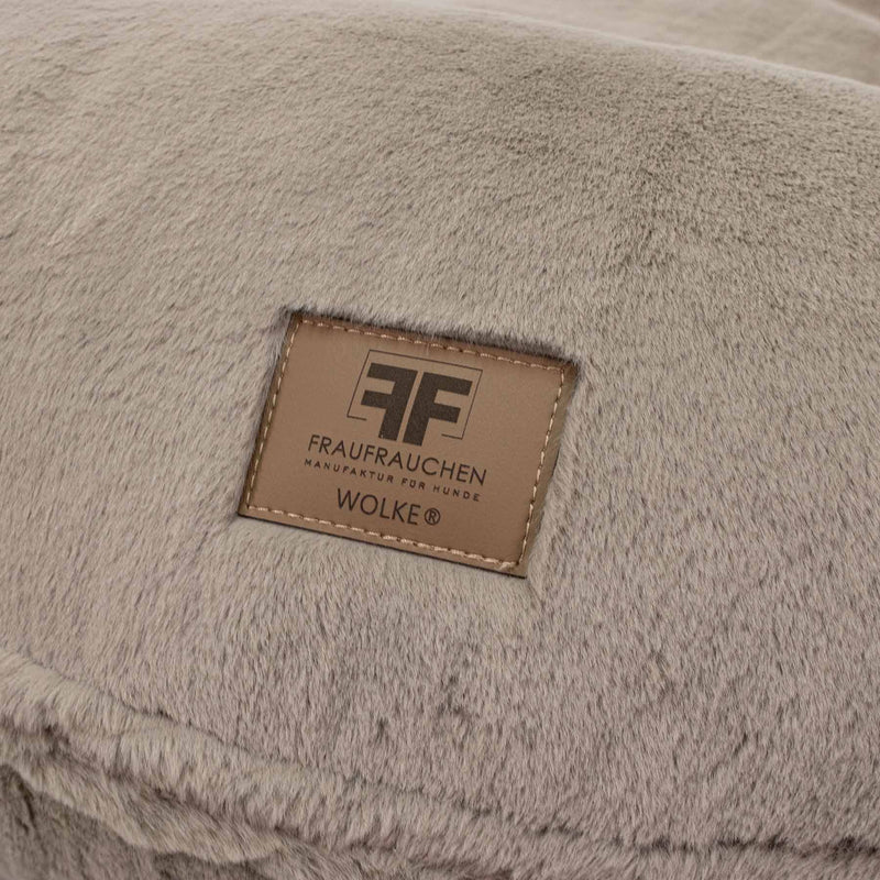 Frau Frauchen orthopädisches Hundebett Wolke® Premium Havanna für Hunde und Haustiere
