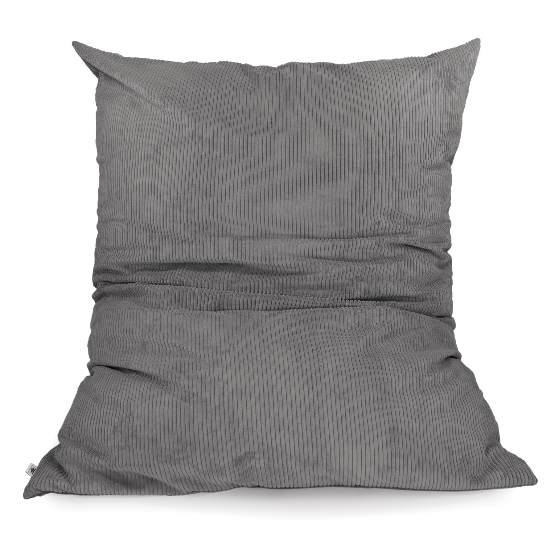 XXL Sitzsack Cord Stoff in der Farbe Grigio von Frau Frauchen