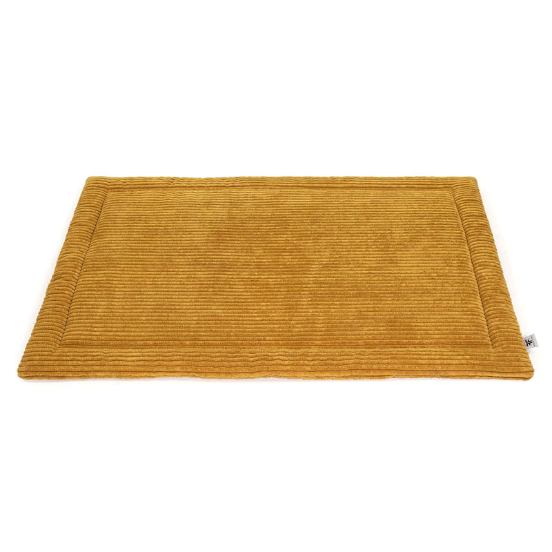 Frau Frauchen wattierte Hundedecke Plaid Cord Sahara für Hunde und Haustiere