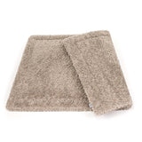 Hundedecke Plaid Curly Sand 50 x 70 cm