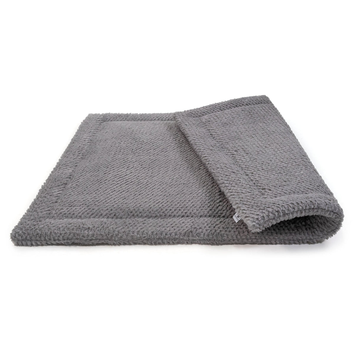 Wattierte Hundedecke Plaid Dots grey