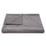 Frau Frauchen Kuscheldecke Dots Grey für Hunde und Haustiere