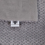 Kuscheldecke Dots Grey 70 x 100 cm OM