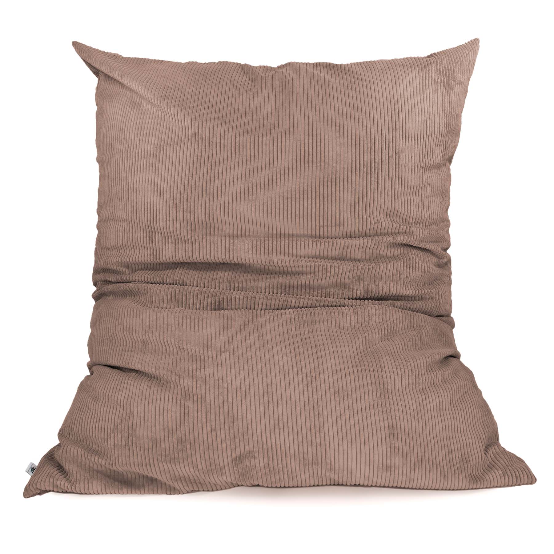 XXL Sitzsack Cord Stoff in der Farbe Cappuccino von Frau Frauchen