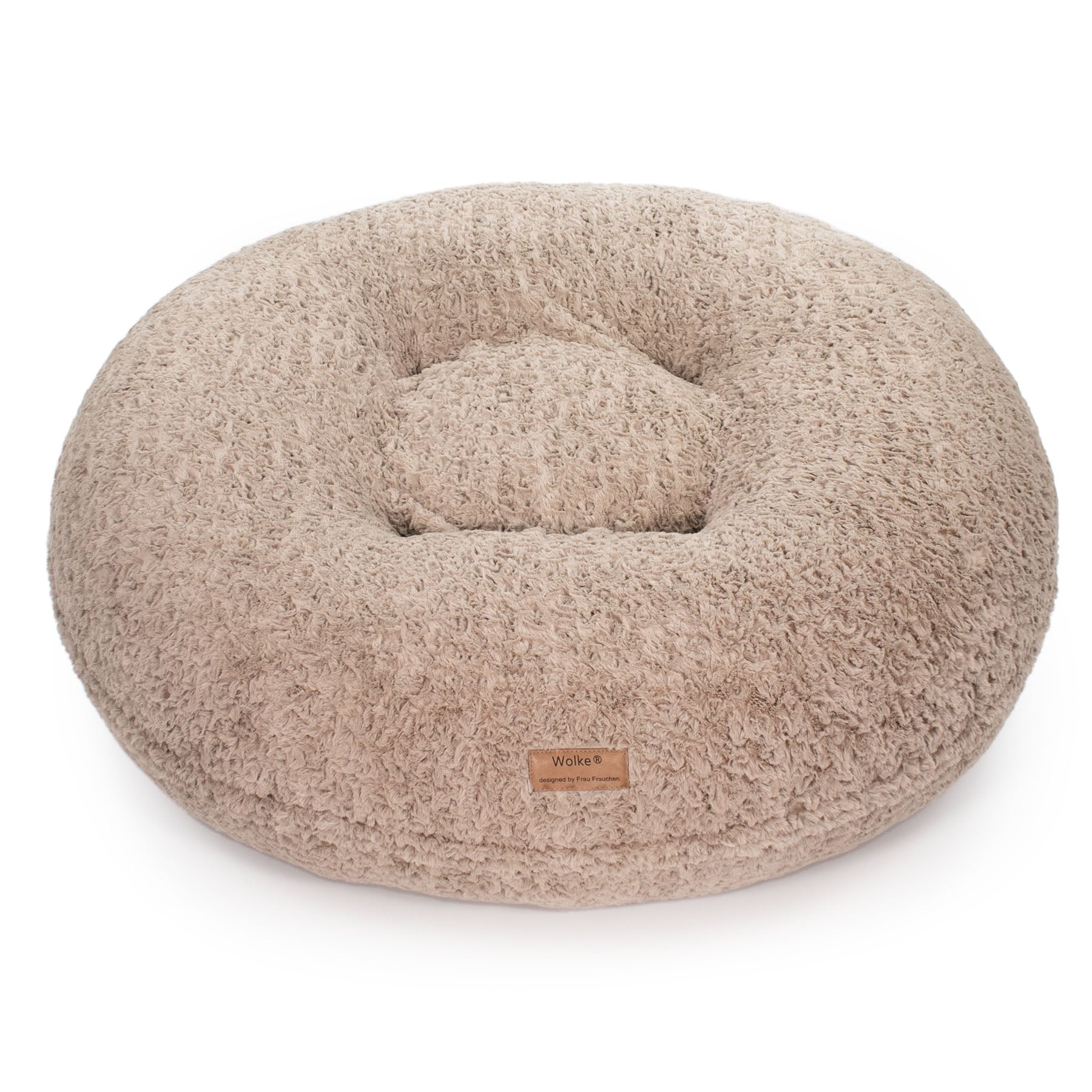 Hundebett Wolke® Curly Sand