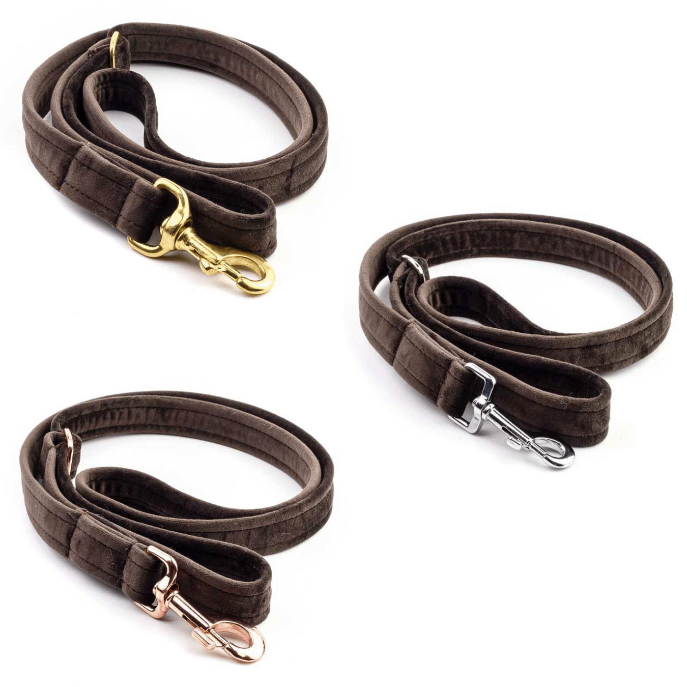 Frau Frauchen Leine Sametti Schoko für Hunde und Haustiere