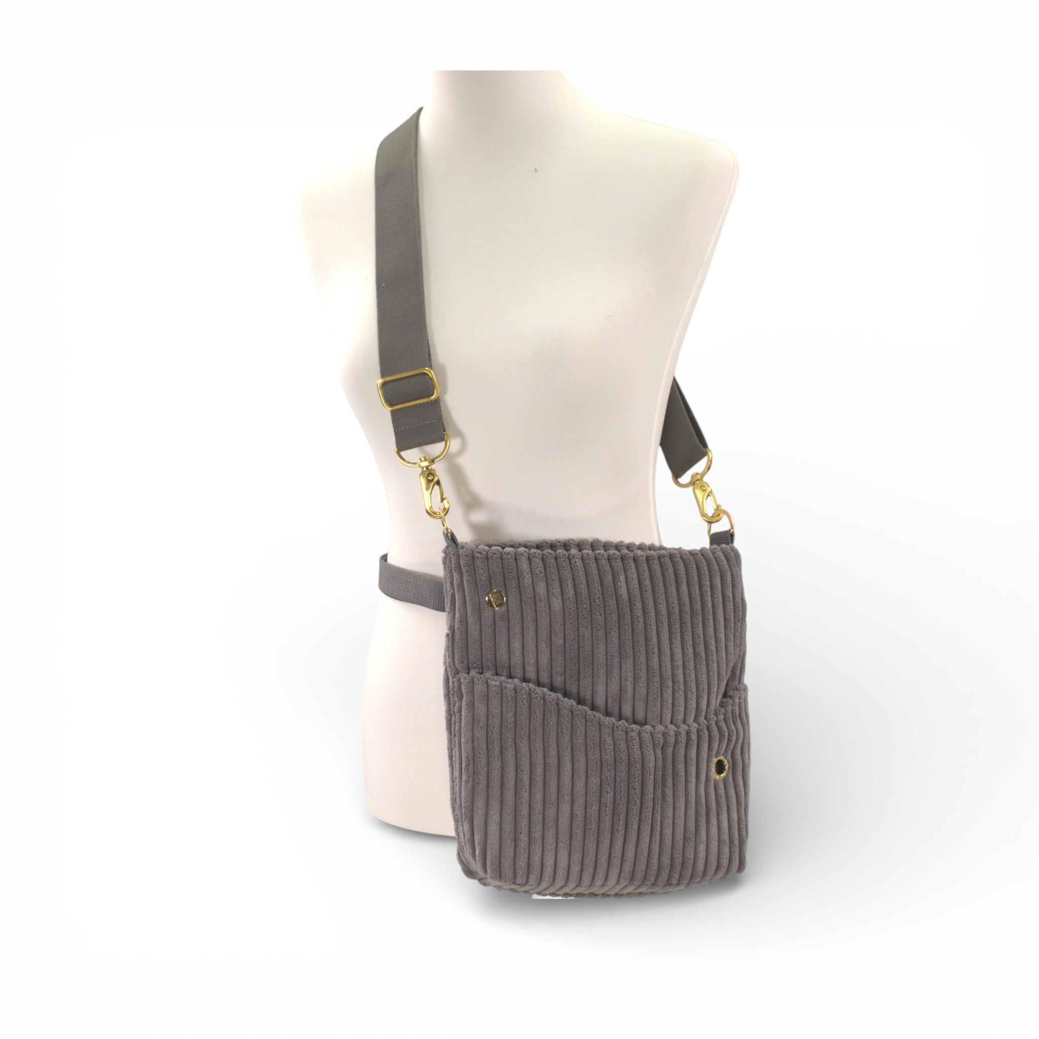 Gassitasche BIG Cord Grigio -Endless Summer