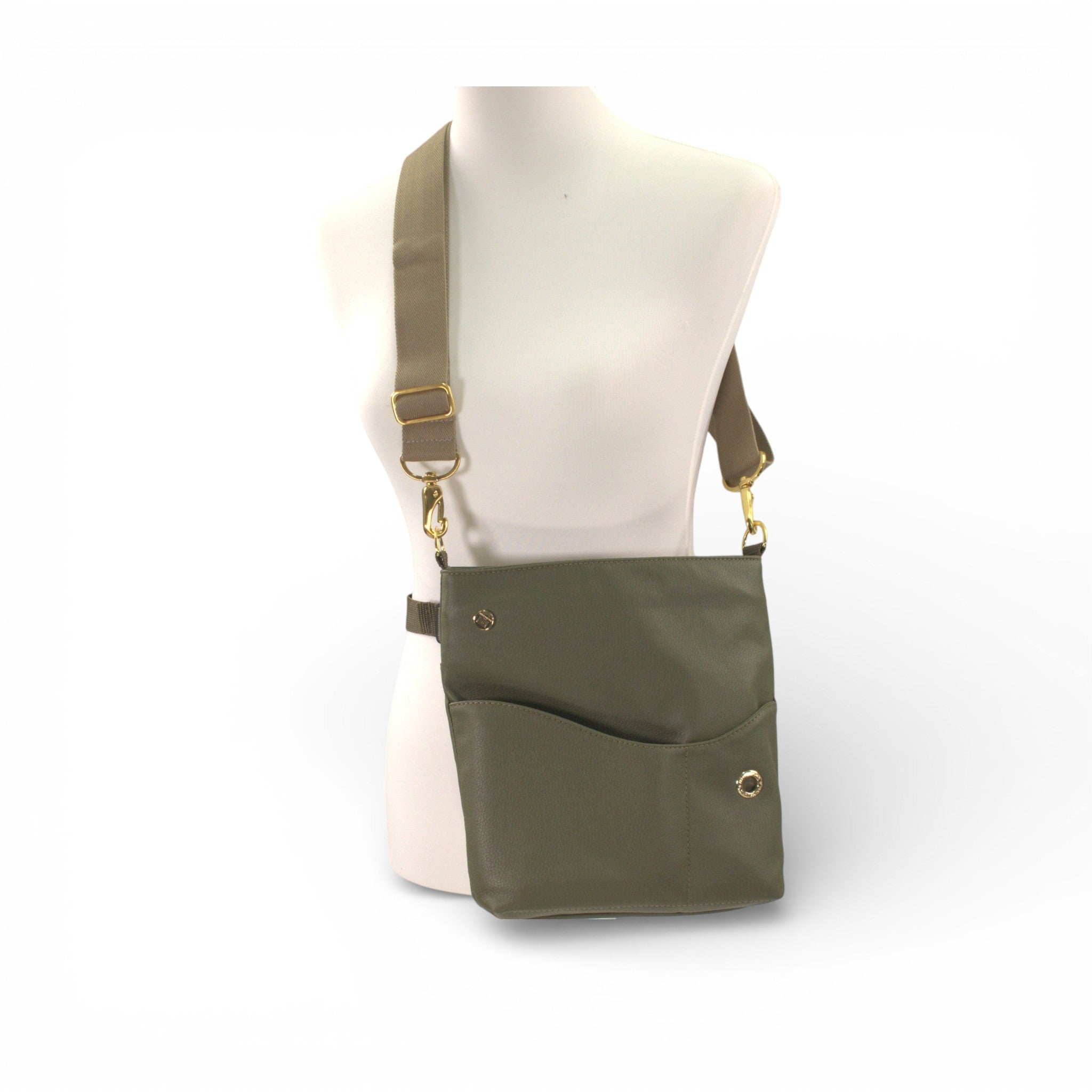 Gassitasche BIG Kunstleder Olive