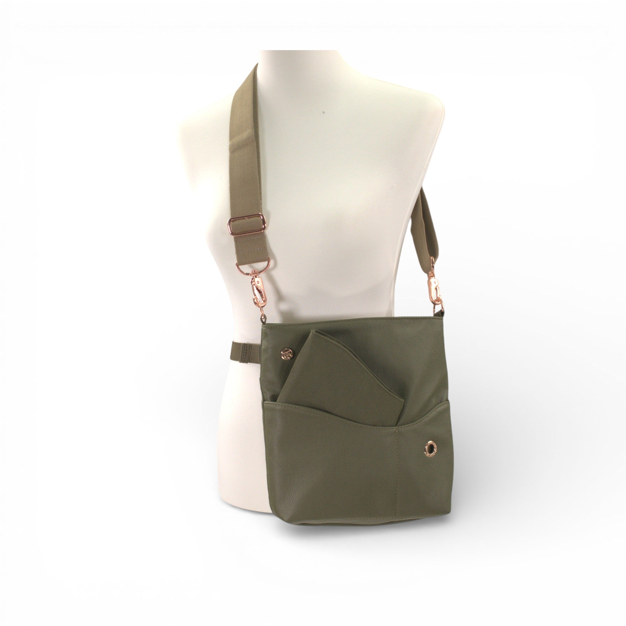 Gassitasche BIG Kunstleder Olive