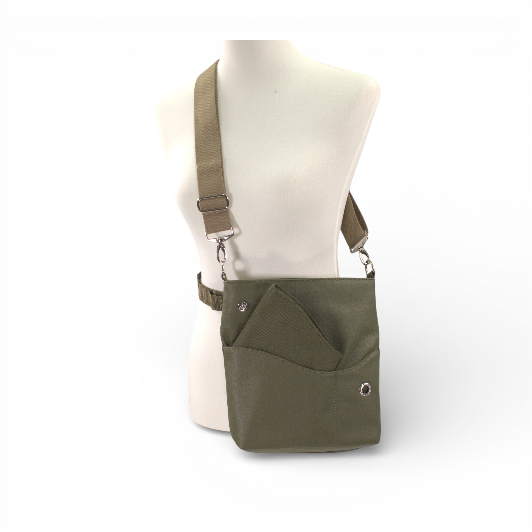 Gassitasche BIG Kunstleder Olive