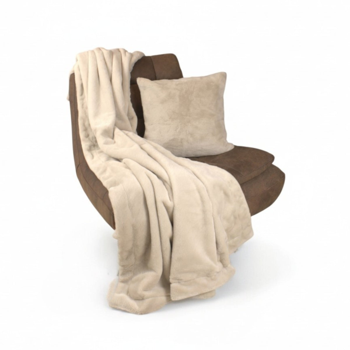 Kuscheldecke - Premium Light Beige