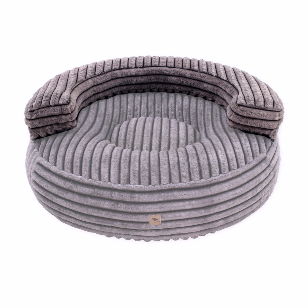 Hundebett CaLo Rückenlehne Skyline