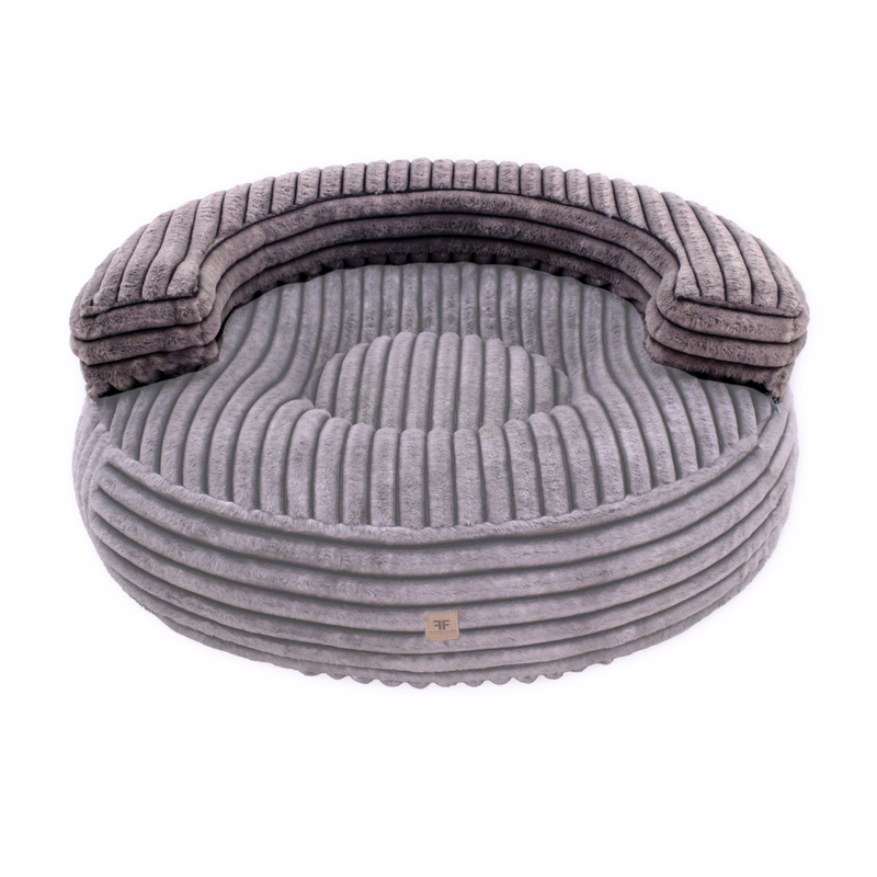 Hundebett CaLo Rückenlehne Skyline