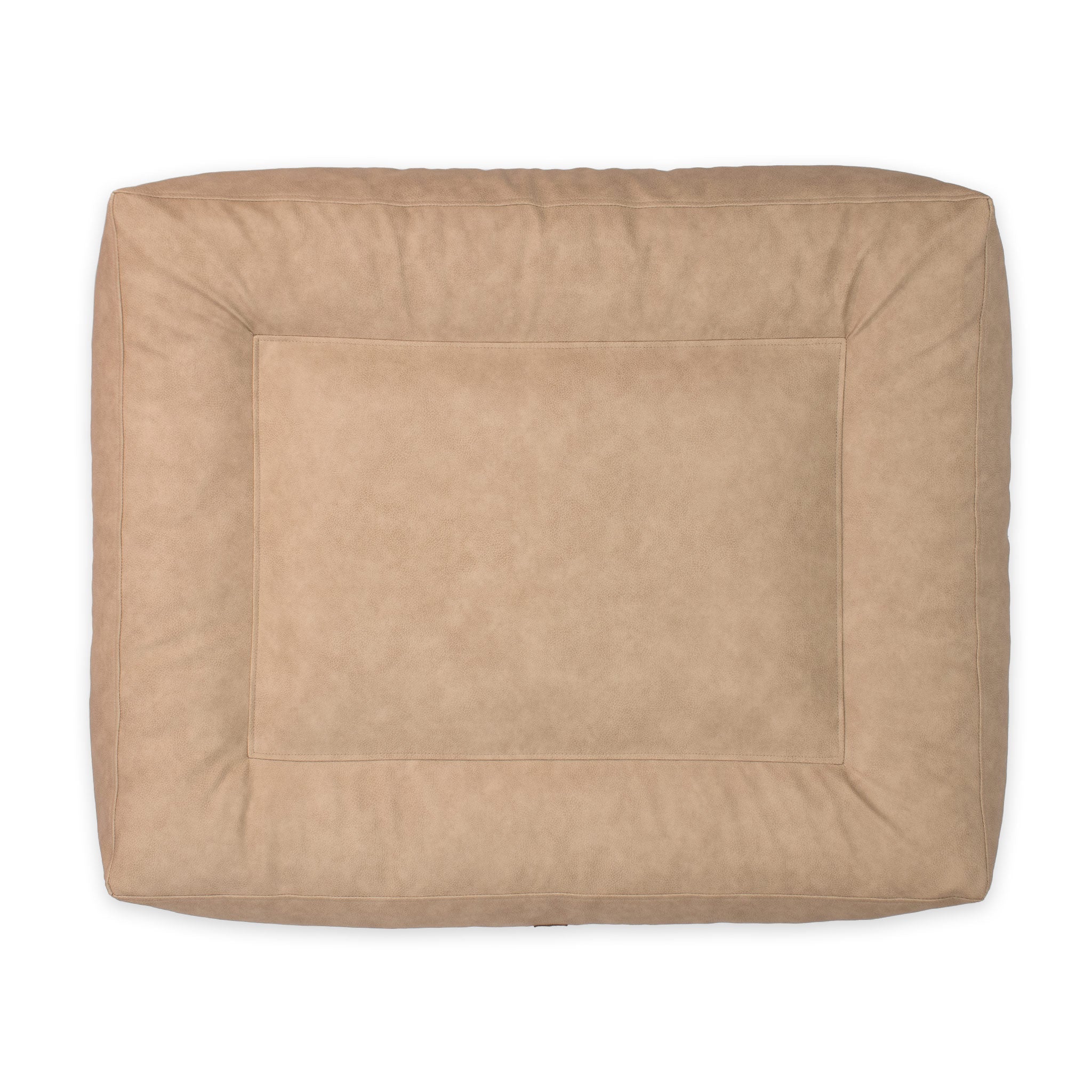 Frau Frauchen Letto Kunstleder Taupe für Hunde und Haustiere