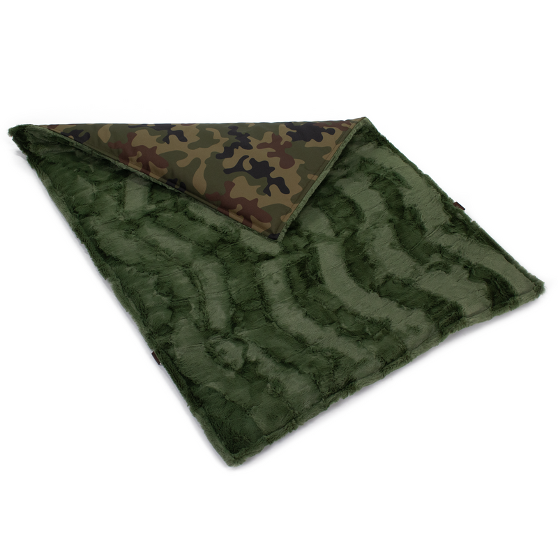 Frau Frauchen Roll-Up Hundedecke Camo für Hunde und Haustiere
