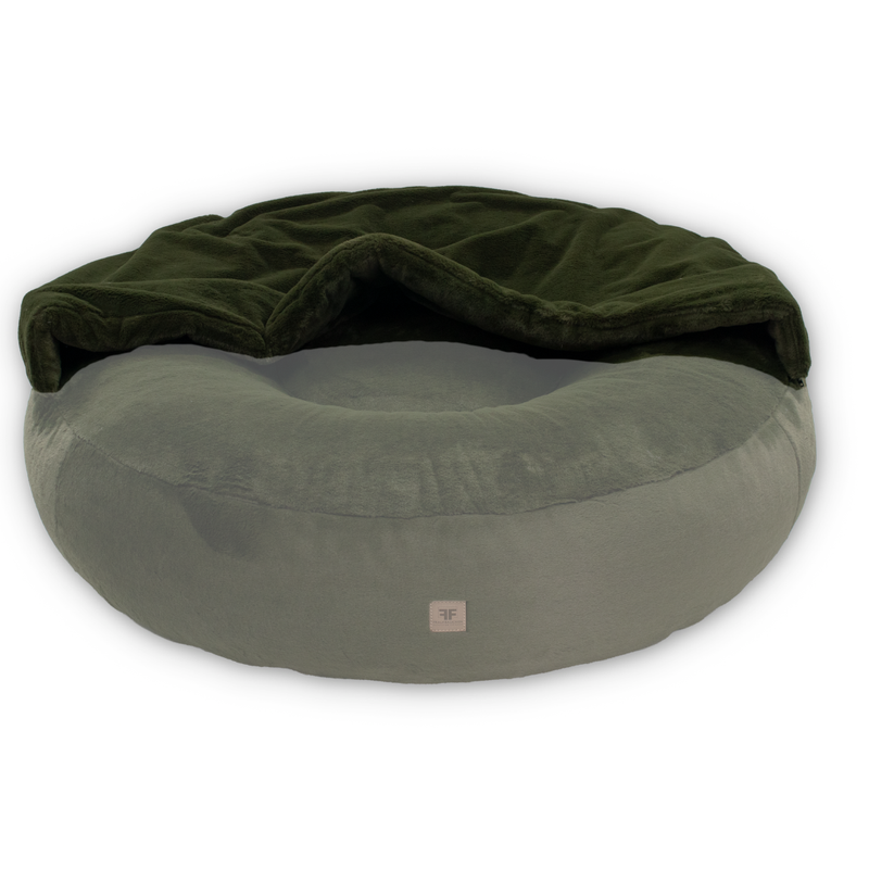 Hundebett CaLo Schlafsack Premium Moos