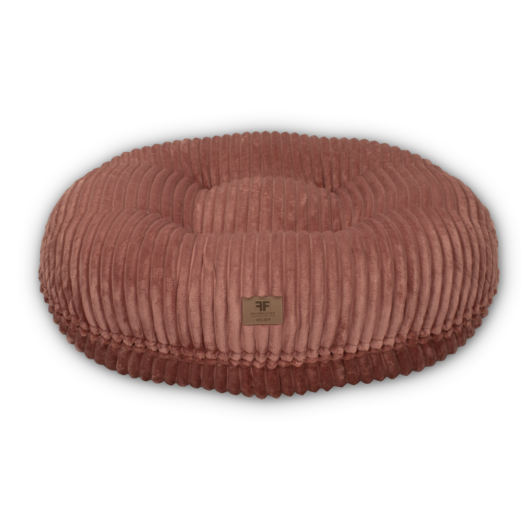 Hundebett Wolke® Stripes Rosé