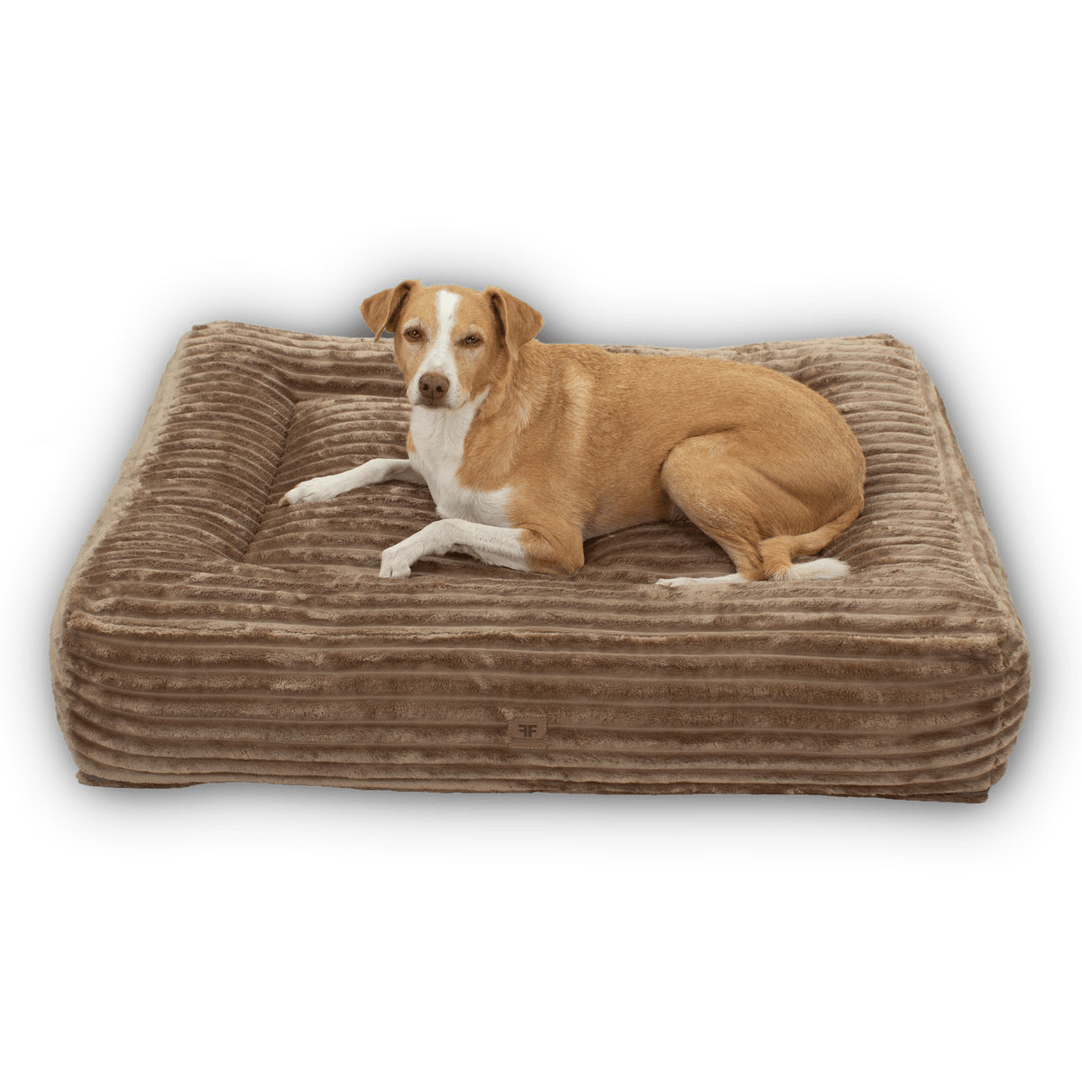 Hundebett Letto Stripes nougat