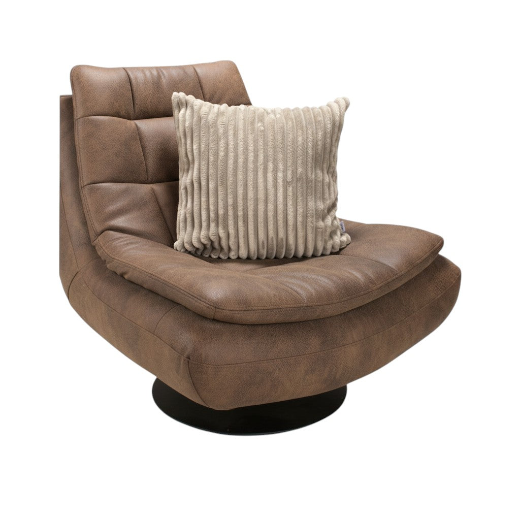 Wohnkissen Stripes taupe